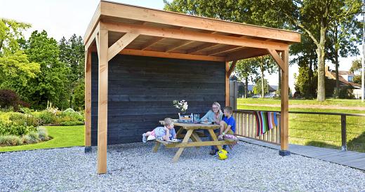 Douglasvision buitenverblijf Comfort 400 x 270 cm, onbehandeld.