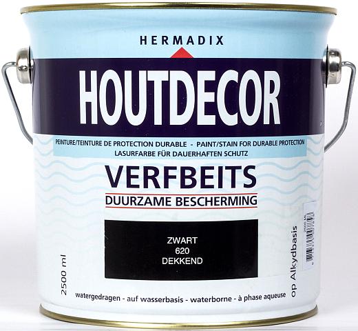 Houtdecor 620 zwart