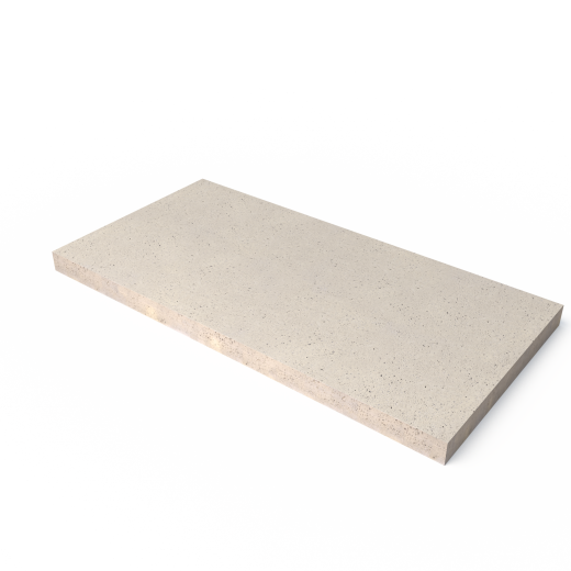 Schellevis tegel gewapend Creme 240x120x12 cm