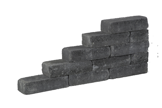 Pilestone Line Coal 40x15x10cm
