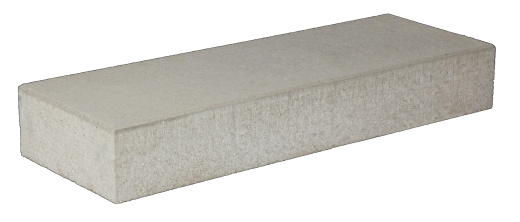 Traptrede glad grijs 100x35x15 cm