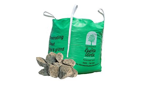 Graniet Royal Grey 3-6cm - Mini bigbag 500kg