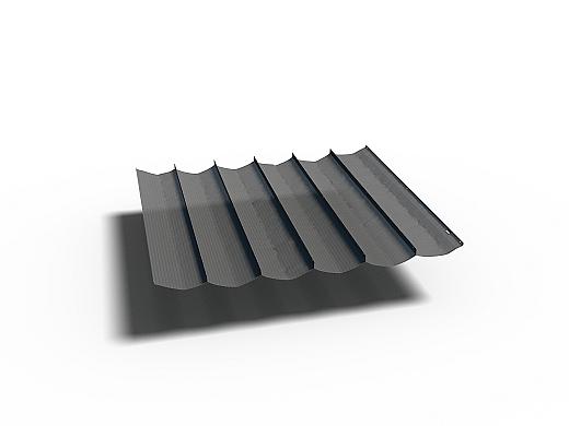 Harmonica schaduwdoek 2x3 m antraciet