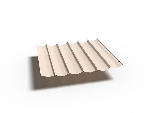 Harmonica schaduwdoek 2x3 m gebroken wit