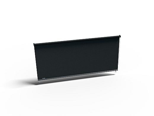 Rolgordijn breed 1,98 x 2,4m zwart