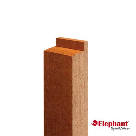 Dekkerhout steunpiket 7x7x33cm