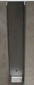 U-drager voor betonelementen 29x47x260x2mm verzinkt
