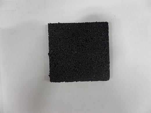 Rubberen tegeldragers 100x100x10 mm zwart