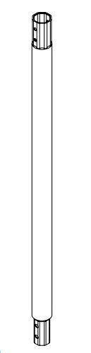 Schroeffundering verlengdeel 150cm