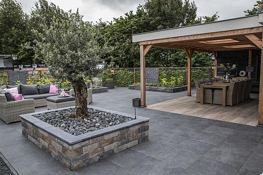 Tumbelwall getrommeld Kilimanjaro 30x20x10cm