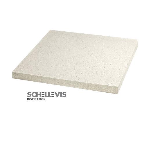 Schellevis tegel gewapend Creme 100x100x5 cm
