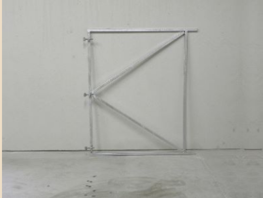 Verstelbare poortframes 120-155cm 3 lippen