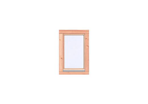 Douglas Draai-kiep raam Prestige, 84,4x126,2 cm, onbehandeld