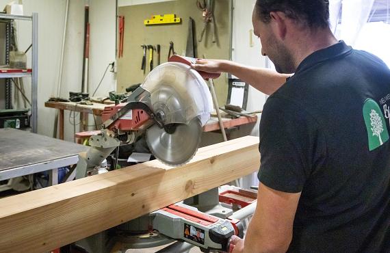 Stenen of hout op maat gezaagd 2