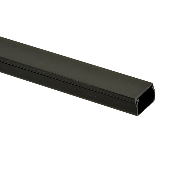 Kliklijst 25x15mm + Tape zwart 2 meter