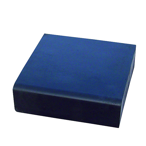 Holblok-traptreden 50x50x15 (bxdxh) zwart beton