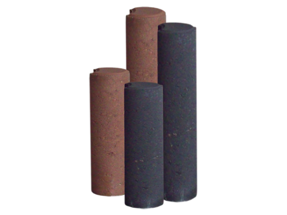 Pallisaden 8x25 grijs