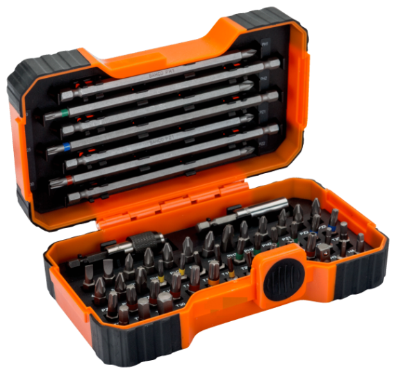 Bitset 54D gekleurde bits