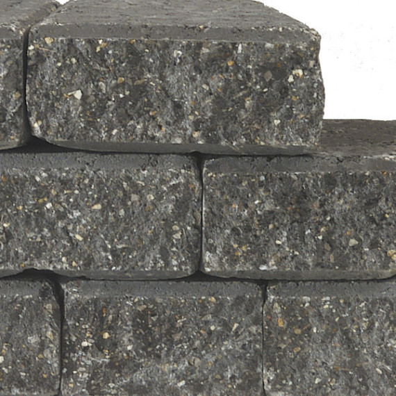 Granubrick 23,1/15,3X20X10 Antraciet
