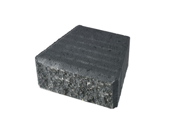 Granubrick 23,1/15,3X20X10 Antraciet
