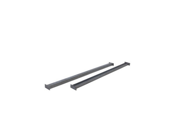 U-profielen tbv bamboematten 120 cm gegalvaniseerd