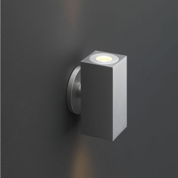 Wandlamp Lamego blank - vierkant