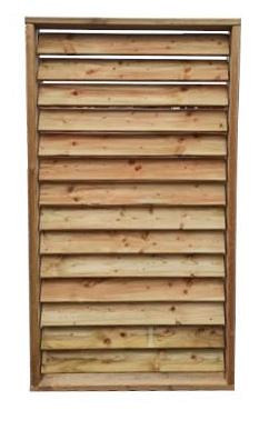 Shutter systeem 220cm - zwart gepoedercoat