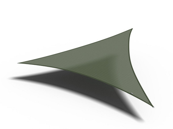 Schaduwdoek Coolfit Driehoek 3,6 x 3,6 x 3,6m olijf groen