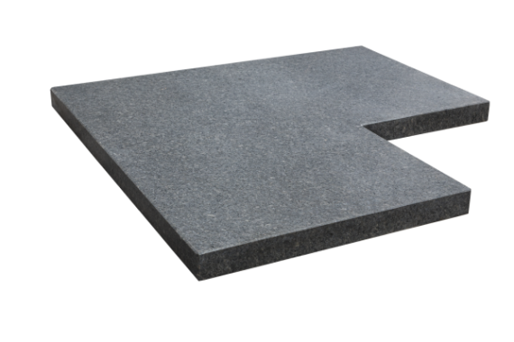 Vijverrand hoek Pacific Waterjet 50/20x50x3 cm