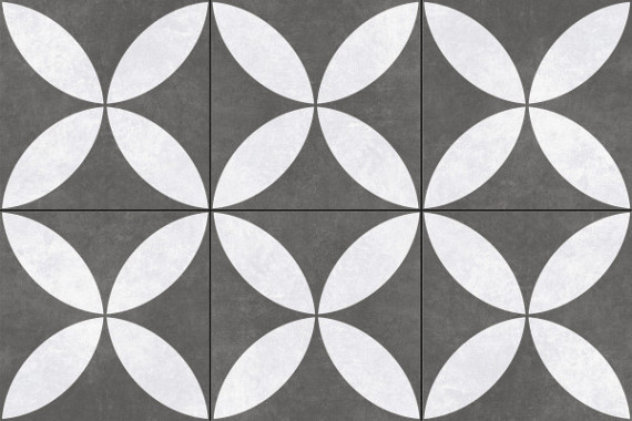 Cerasun 3+1 Flower Decor 60x60x4 cm