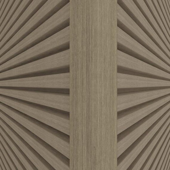 NewTechWood aluminium co-extrusie hoekprofiel t.b.v. Castellation PRO, 6 x 6 x 300 cm, Antique.