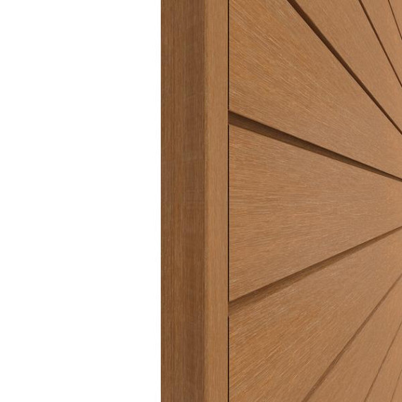 NewTechWood HKC co-extrusie eindprofiel castellation t.b.v. wand bekleding (div. maten/ kleuren)