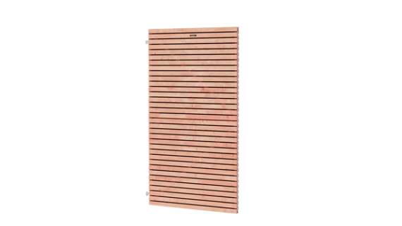 Tuindeur Elan 100 Excellent douglas op verstelbaar stalen frame, 100 x 180 cm, onbehandeld.
