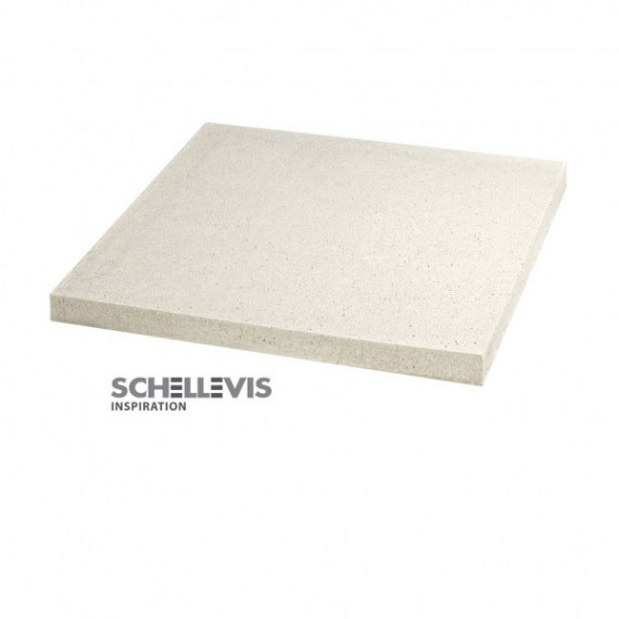 Schellevis tegel gewapend Creme 100x100x5 cm