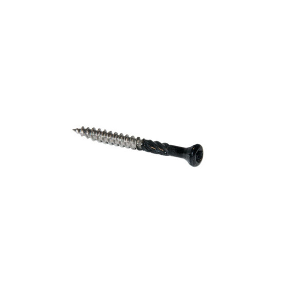 Woodies® Ultimate Potdekselschroef 5.0x50/30 RVS410 RAL9005 - 200 st