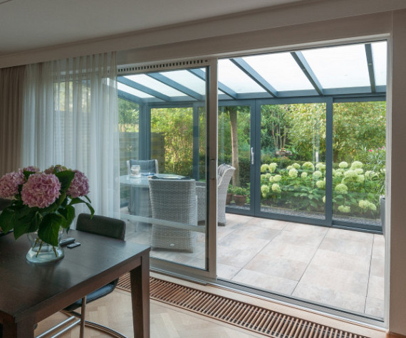 Overkapping Trendline polycarbonaat 300x450 cm (bxd)