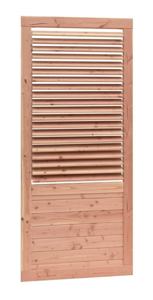 Douglas shutter-element 224 van 89 cm breed - groen geïmpregneerd.