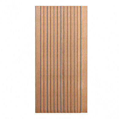 Elephant tuindeur Stripes Black hardhout FSC 100x180cm