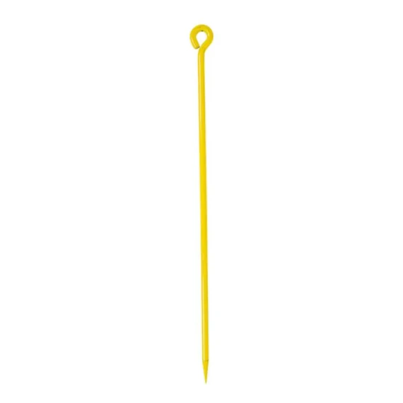 Draadpen zwaar met oog 800 mm RAL 1021