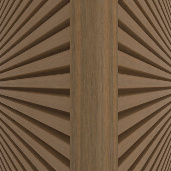 NewTechWood aluminium co-extrusie hoekprofiel t.b.v. Castellation PRO (div. maten/ kleuren)