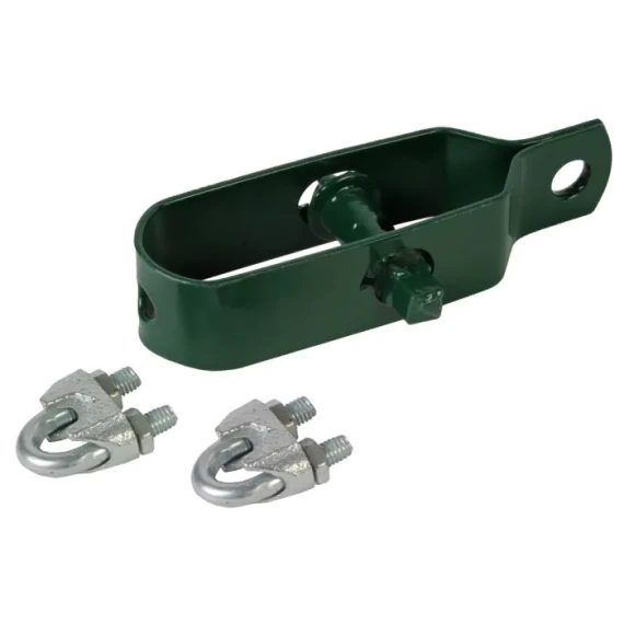 Draadspanset groen geplastificeerd 2 stuks