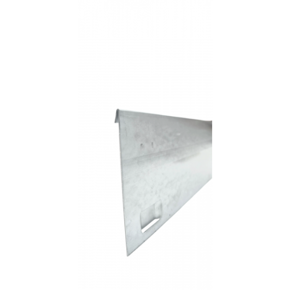 Mevosteel Rolled Top PRO 8 mm verzinkt 225x15 cm excl. pennen