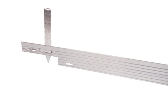 Alu Mevo Edge PRO zilver 4.8mm, 229x10.2 cm Incl. pennen
