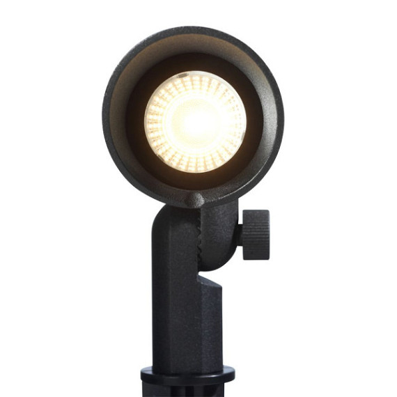 Selmes | anti-verblindingskap zwart prikspot | warmwit | 1,5 watt | dimbaar | OutdoorPro+ | 12 volt
