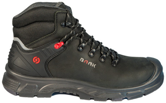 Werkschoenen Binck hoog zwart + kruipneus mt 42