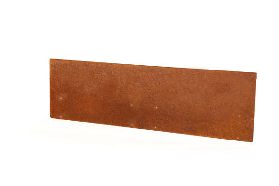 Kantopsluiting corten Single 300x27,7 cm