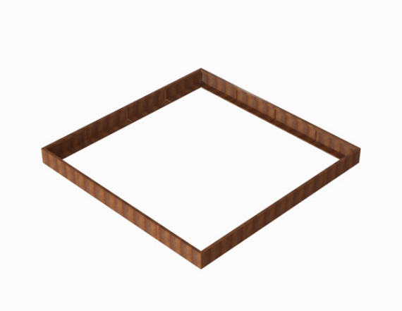 Bloembak corten Module+ (diverse maten)