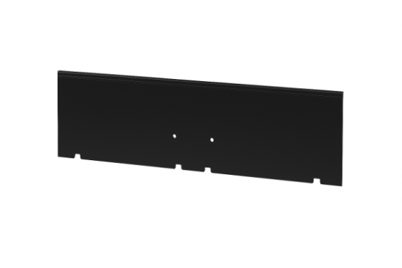 Kantopsluiting zwart Single 300x10 cm