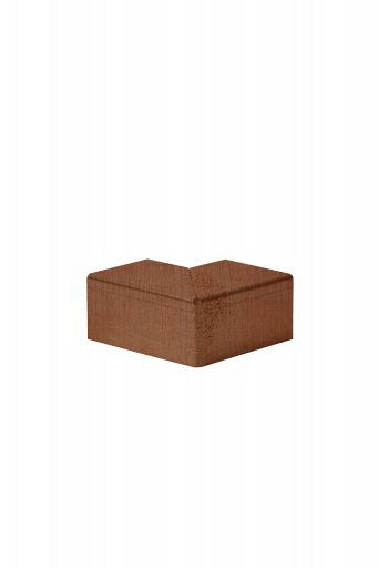 Hoekstuk voor U-profiel corten gelijkzijdig 5cm 10x10cm