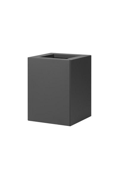 Bloembak vlak - ANTRACIET 120x120x40